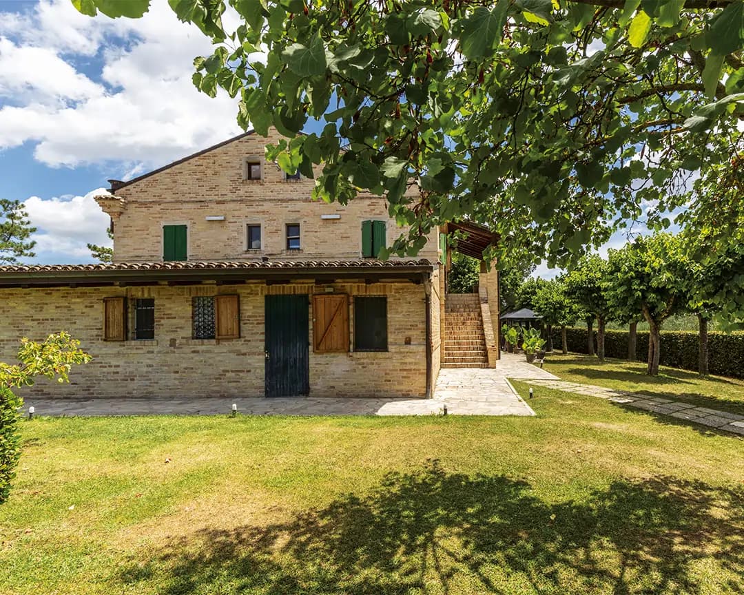 Panorama dell'Agriturismo Pomod'Oro